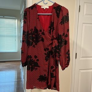 Row A Red Mini Dress (XS) - NWT